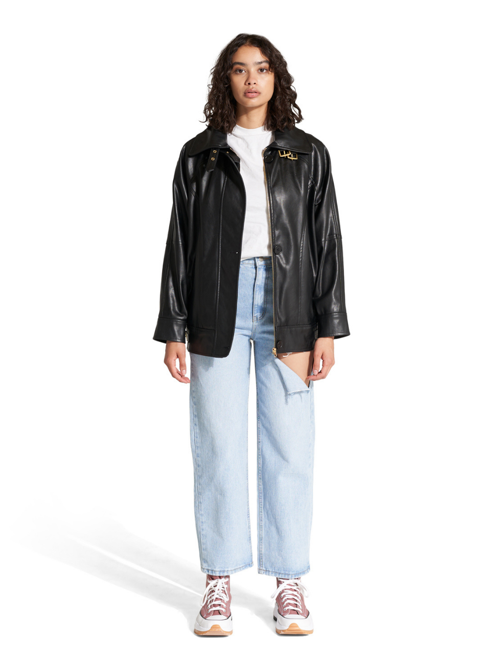 Penner Moto Stormi Jacket Black Luxury Animal Free Outerwear Ethically Made